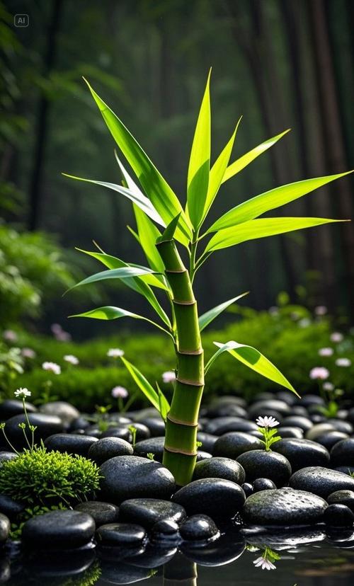 案头藤石记 苍绿林业的对峙与依偎